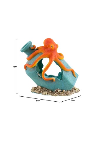 Underwater Treasures Sürahide Ahtapot Standart
