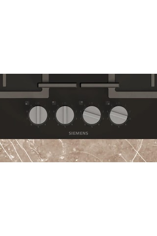 Siemens EP6A6PI40O Gazlı Sert Cam Ocak Ankastre