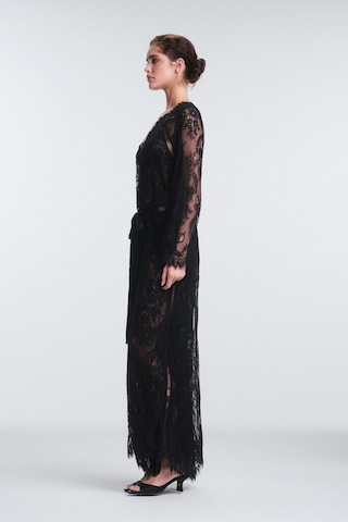 Penti Pirra Lace Dantel Siyah Sabahlık Plknmdeg24sk-bk3 Siyah