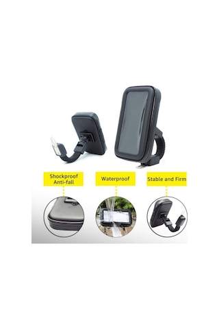 Telefon Tutacağı Motosiklet Fermuar Kılıflı 6 Inch / Syte179 552304441