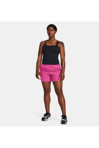 Kadın Ua Esnek Dokuma 5inç Şort 1376933-686 Pembe