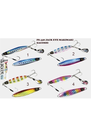 Hayabusa FS 438 Jack Eye Maki Maki Sagoshi 30gr Light Jig Suni Yem