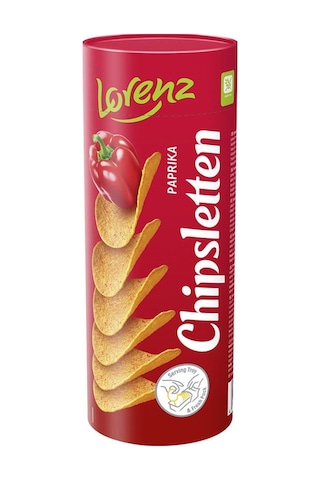 Lorenz Chipsletten Patates Cipsi 100 Gr Paprika X 3 Adet