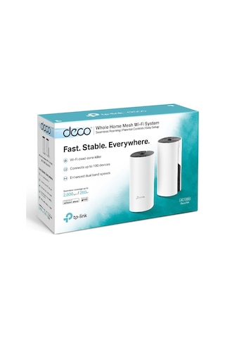 TP-Link Deco M4 1200 Mbps 5 GHz Wi-Fi Mesh Sistemi 2'li