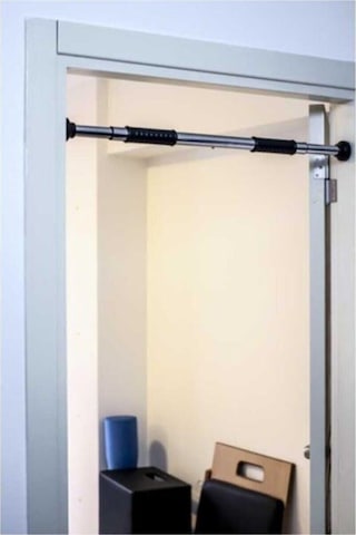 Sina Hediyelik 80 130 Cm Krom Kapı Barı Koridor Barfiksi Barfix Spor Aleti Demiri Barfiks Çubuğu