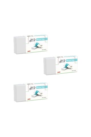 Gen-of No:30 Küçük Boy Pvc Free Beyaz Silgi Gen-6830 1 Adet