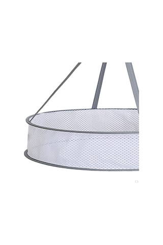 Jms Taşınabilir Katlanır Kazak Kurutma Rafı Elbise Asılı Kurutucu L Beyaz - Gri