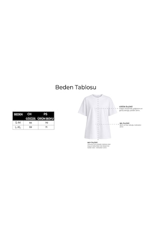 Kadın Premium Kumaş Antrasit Baskılı Oversize T-shirt Antrasit