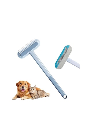 4'ü 1 Arada Kedi Köpek Tüy Temizleme Sihirli Fırça Seti Çok Yüzeyli Temizlik Aparatı Cam, Koltuk, Halı Temizley