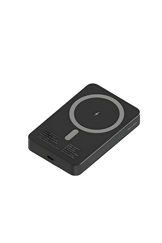 Realpower R Mag Air 20w Pd 5000 Mah Magsafe Powerbank - Siyah Siyah