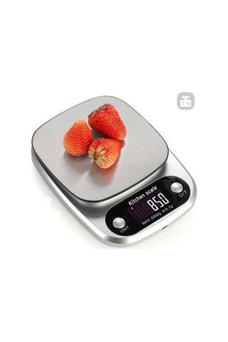 Honeybeeshop 1 Adet 10kg 1g Hassasiyetli Büyük Kapasiteli Elektronik Mutfak Terazisi Lcd Ekran Otomatik Kapanma Pil İle Çalışan -