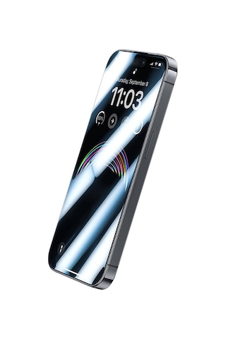 Apple iPhone 15 Pro Max Uyumlu Benks Anti-dust Toz Önleyici Özellikli Gaming Ekran Koruyucu