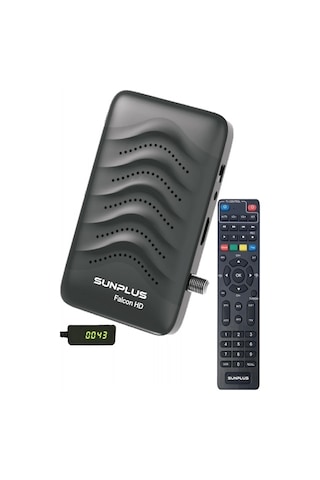 Sunplus Falcon Çanaklı - Çanaksız Wi-Fi Full HD Uydu Alıcı