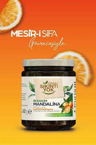 Bodrum Mandalinası Macunu 3 Adet X 240g
