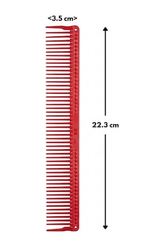 Jrl J309 22.3 Cm Antistatik Profesyonel Kesim Tarağı Kırmızı