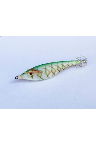 Kardez Glow Squid Jig 10 Cm 10 Gr Fosforlu Kalamar Zokası Genel