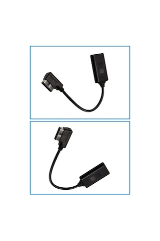 Castleofangels Audi Kablosuz Aux Bluetooth 5.0 Adaptör, Ses Müzik Çalar, Kolay Kurulum, Uygunluk Ve Desteği