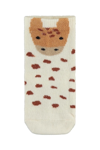 Civil Baby Animal 3'lü 6- Bebek Erkek Çorap Set Standart