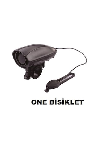Bisiklet Korna - Siren Korna 120 Desibel Siyah