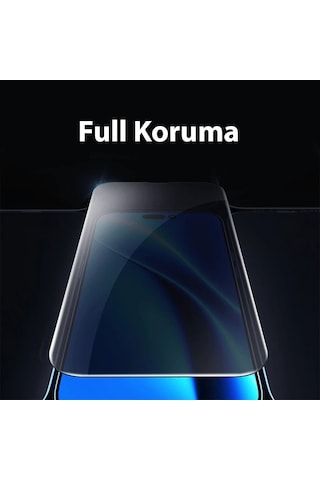 Baseus Crystal İphone 15 Pro Max Privacy Full Koruma Tempered Cam Ekran Koruyucu 2 Adet Set- 5775