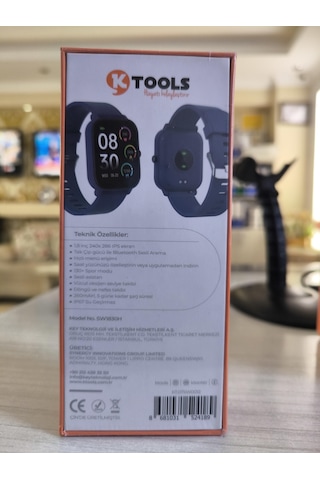 Ktools Legend Lacivert 2 Yıl Türkiye Garantili Gümüş Kayış Akıllı Saat