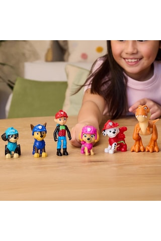 Paw Patrol The Dino Movie Dinozor Macera Ekibi Figür Seti - Orijinal Lisanslı Oyuncak