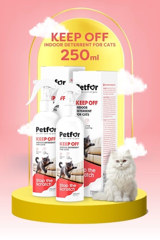İstenmeyen Bölgelerden Kedi Uzaklaştırıcı Sprey 250 Ml X2 Adet