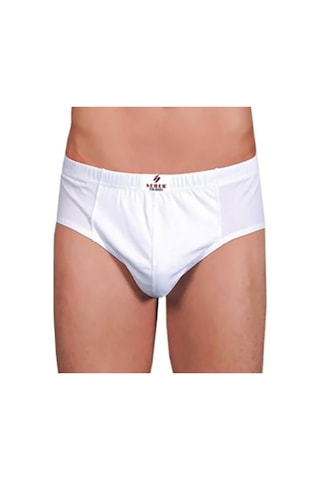 Seher Yıldızı Penye Slip 6'lı Paket Ser 0005 Beyaz