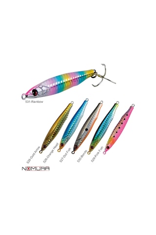 Nomura Umı 57mm 14gr Jig Sahte Balık 531 Rainbow