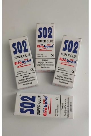 502 Japon Yapıştırıcı Orjinal 4 Adet