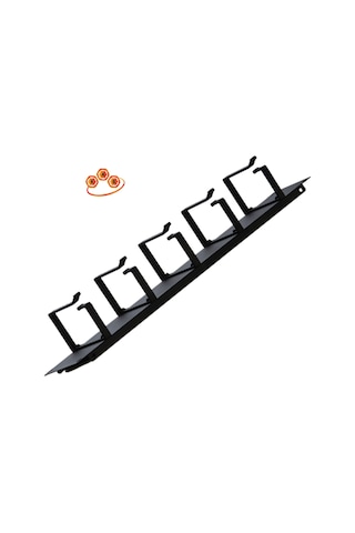 Kastap 2U 19'' Kancalı Yatay Organizer Kablo Düzenleyici