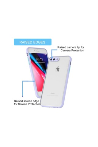 Xiaomi Redmi Note 9 Uyumlu Kamera Lens Korumalı Mat Kenarları Renkli Silikon Telefon Kılıfı Kırmızı