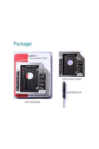 9.5Mm Slim Kızak Caddy Hdd Ssd Yuvası