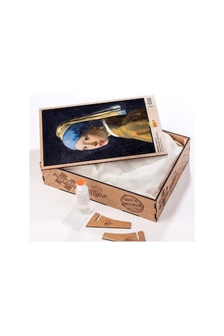 İnci Küpeli Kız Johannes vermeer Ahşap Puzzle 2000 Parca