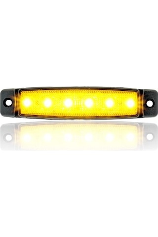 SANEL 6 LEDLİ SARI PARMAK LED LAMBA BASAMAK AYDINLATMA 12V
