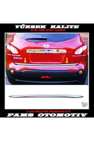 Nissan Qashqai Krom Bagaj Alt Çıtası 2007-2013 Arası P.Çelik N11.5367