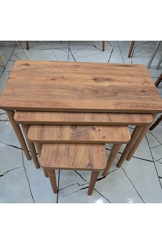 Moleni Mira 4'lü Zigon Sehpa