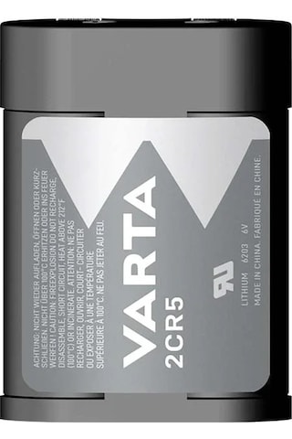 Varta 2cr5 Lityum 6 Volt Fotoğraf Makinesi Pili