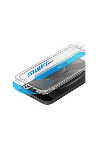 Apple Uyumlu iPhone 18 Pro Ekran Koruyucu Cam Uygulama Aparatlı Hassas Ve Kolay Kurulum Dayanıklı Swiftfit Vivid