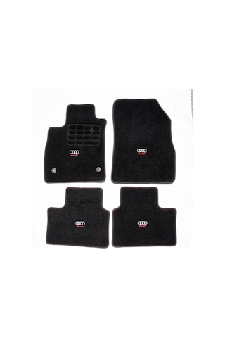 Oto Halı Paspas Audi A3 2021-2025 Uyumlu Sline Sport Kaymaz & Şık Tasarım