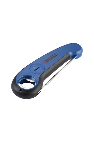 Igrıll Waterproof Dijital Sıcaklık Ölçer Gıda Termometresi Mavi