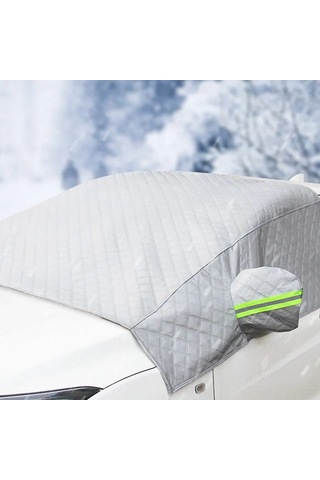 Youtek Otomobil Ön Cam Koruması: Dört Mevsim Kullanım, Don, Kar Ve Güneşe Karşı Etkili Koruma, 220x140cm Boyutlarında
