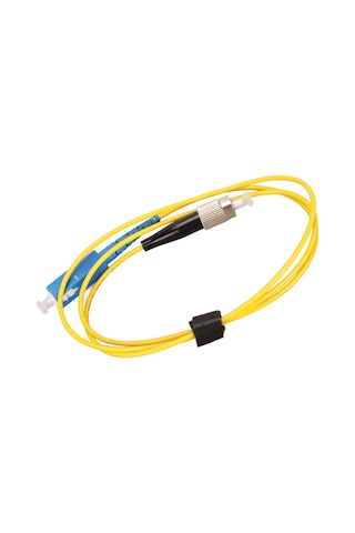 Fosenze 0.5m Fc-sc Tek Modlu Fiber Optik Kablosu - Kalın Pvc, Stabil Veri Transferi, Yüksek Bant Genişliği, Ev/school/hastane Uygulamaları