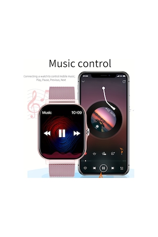 Reedark Akıllı Saat Y13 - Nabız, Tansiyon, Adım Sayar, Spor Ve Su Geçirmez Erkek/kadın Kol Saati