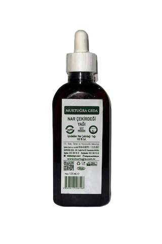 Murtuğra Nar Çekirdeği Yağı 125 ML Murtuğra Nar Çekirdeği Yağı 125 ML