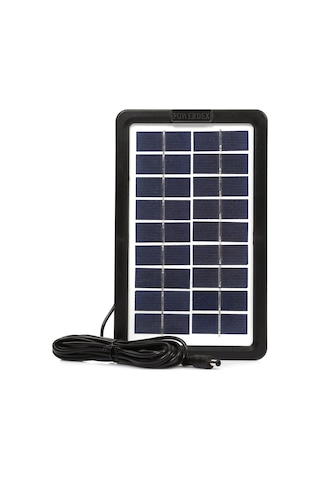 Powerdex PD-6005 9V 3.5W mAh Güneş Paneli Solar Sistem