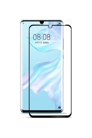 Nettech Huawei P30 Lite Uyumlu 5d Glas Full Cam Koruyucu