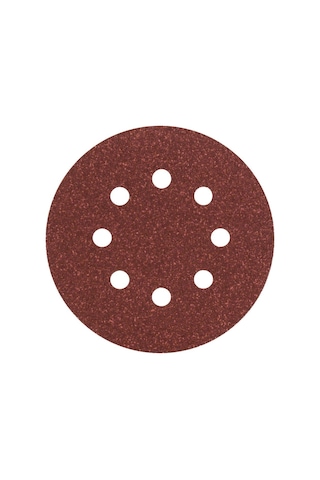 Bosch Eksantirik Zımpara Kağıdı 5'li 125 mm 80 Kum 8 Delik - 2609256A24