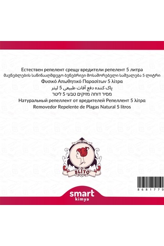 Doğal Haşere Kovucu Uzaklaştırıcı 5 Litre