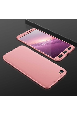 Xiaomi Redmi Y1 Lite Kılıf Zore Ays Kapak Rose Gold